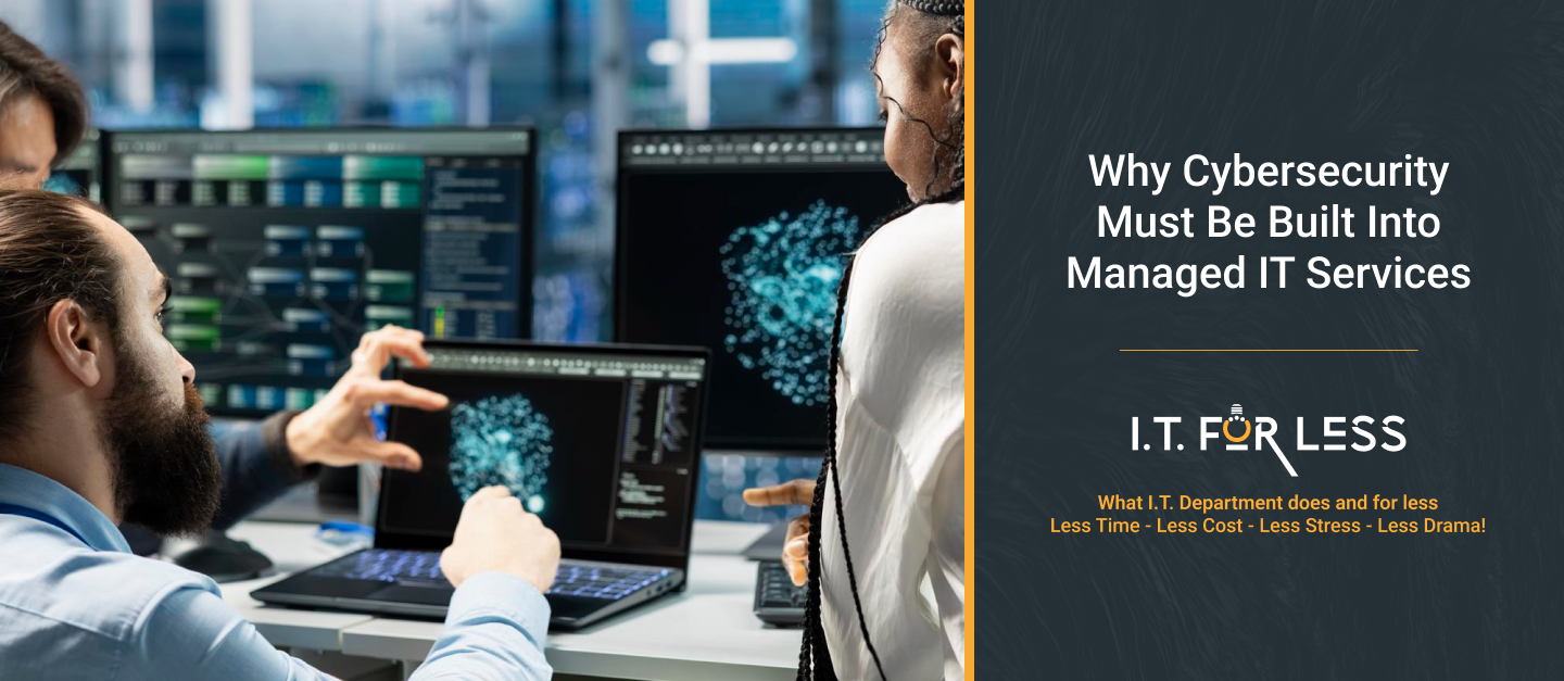 Why Cybersecurity Must Be Built Into Managed IT Services | IT Consulting Services Strategy 