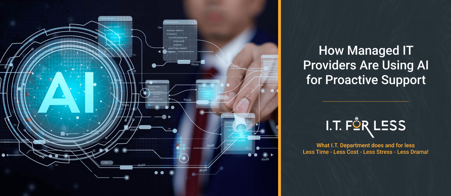 How Managed IT Providers Are Using AI for Proactive Support 