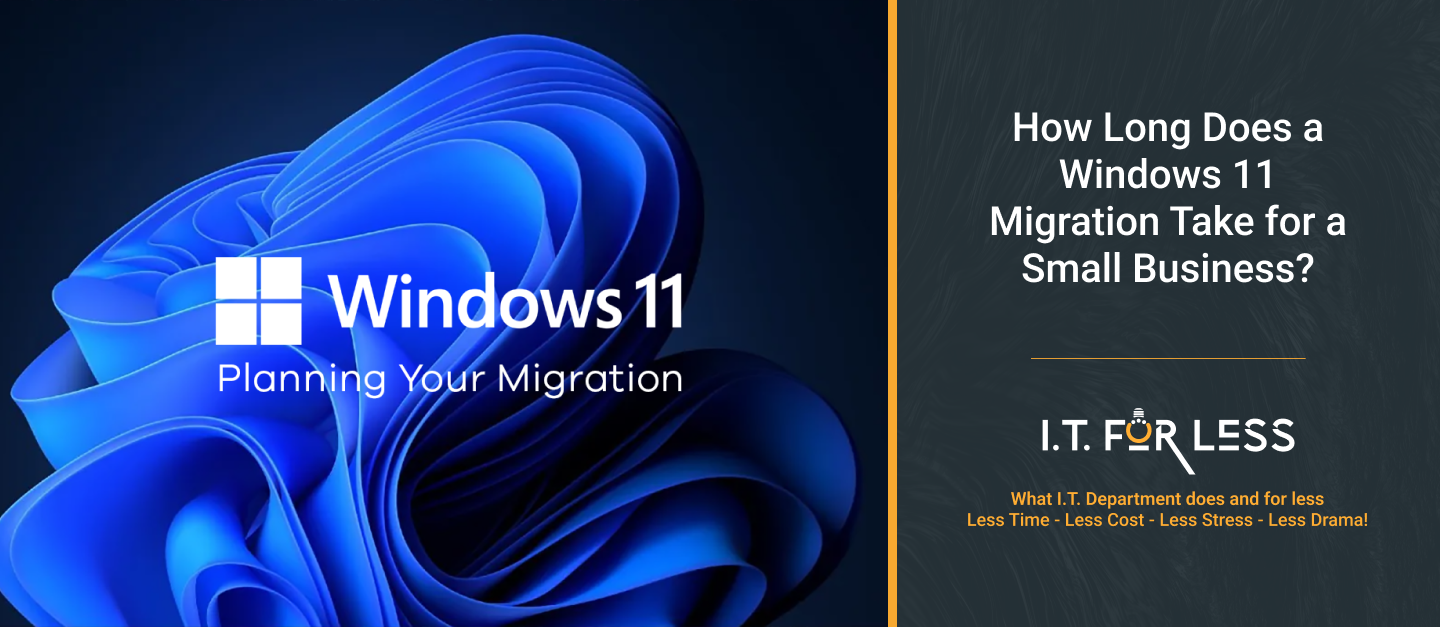 Windows 11 migration timeline